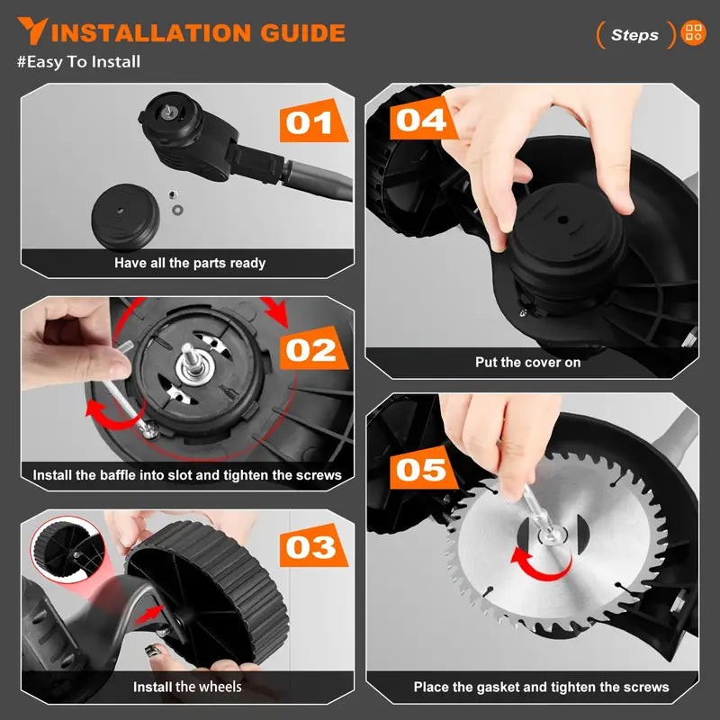Oz Bargains™ Ultimate Cordless Grass Trimmer – Powerful & Lightweight for Easy Lawn Care