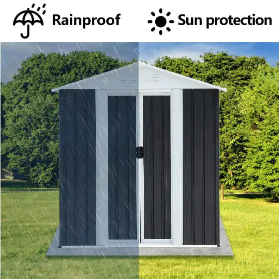 Alloy Frame Garden Tool Shed