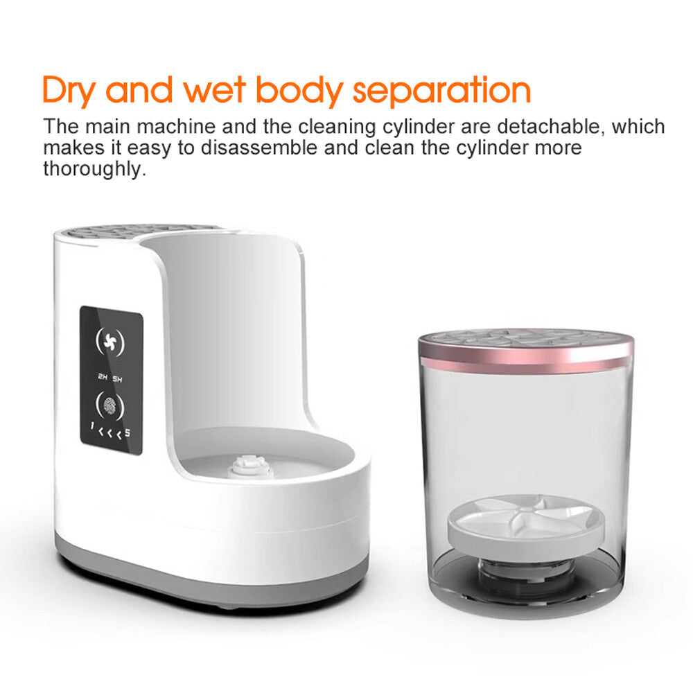 Oz Bargains™ Electric Makeup Brush Cleaner & Dryer – Fits All Brush Types