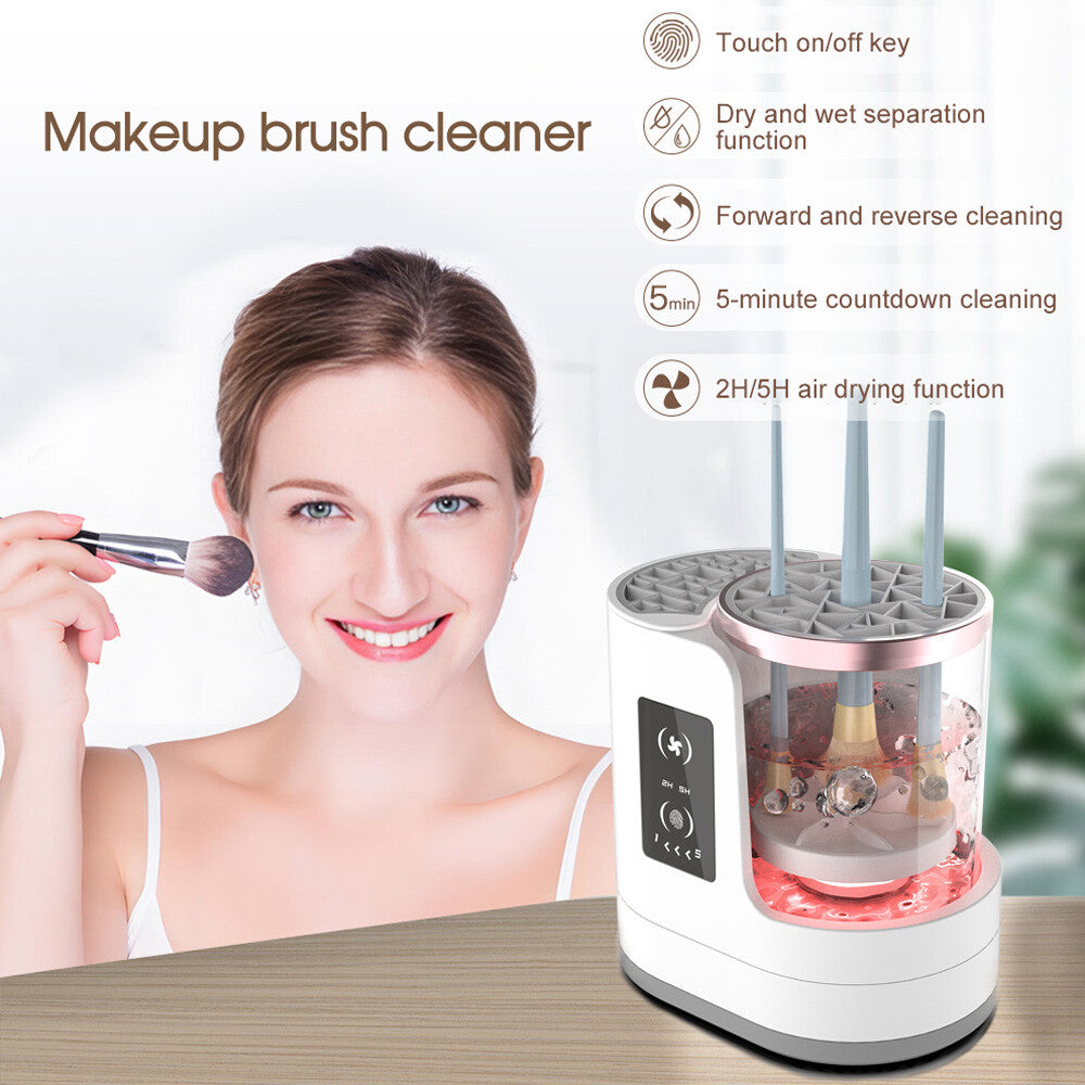 Oz Bargains™ Electric Makeup Brush Cleaner & Dryer – Fits All Brush Types