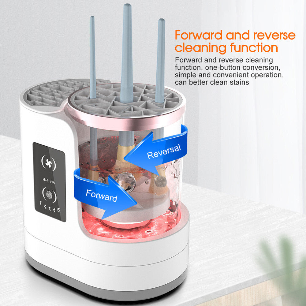 Oz Bargains™ Electric Makeup Brush Cleaner & Dryer – Fits All Brush Types